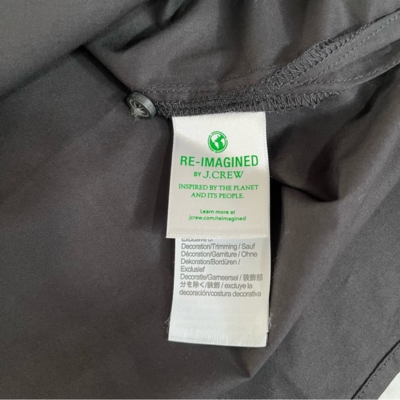 NWT J.Crew Womens Size Small Black Eyelet-Embroidered V-Neck Blouse Top Cotton - Picture 13 of 15